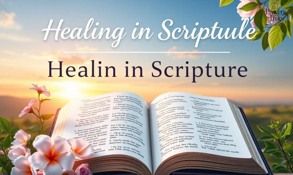 Healing in Scripture