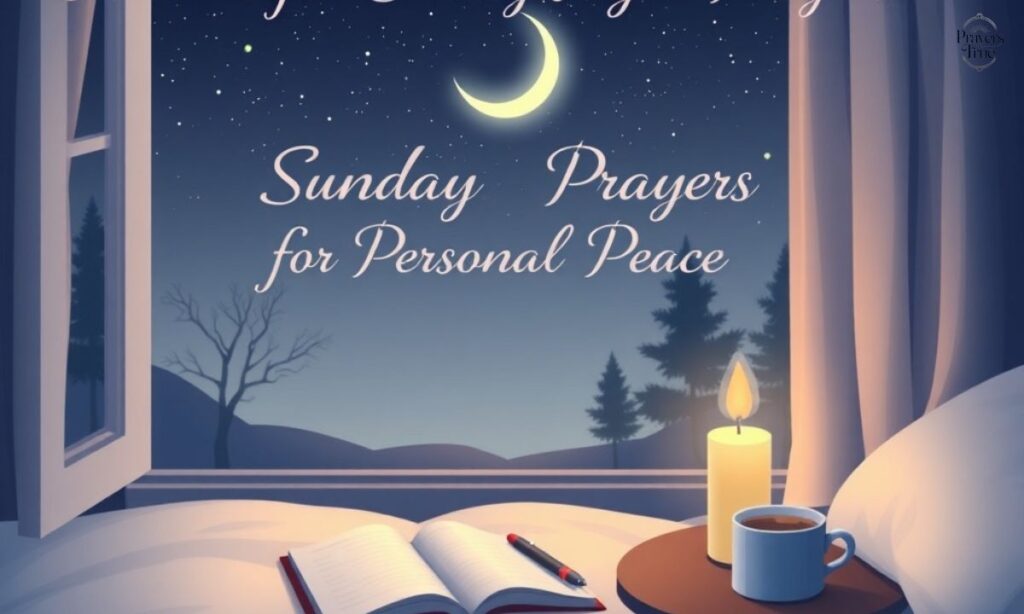 Heartfelt Sunday Night Prayers for Personal Peace