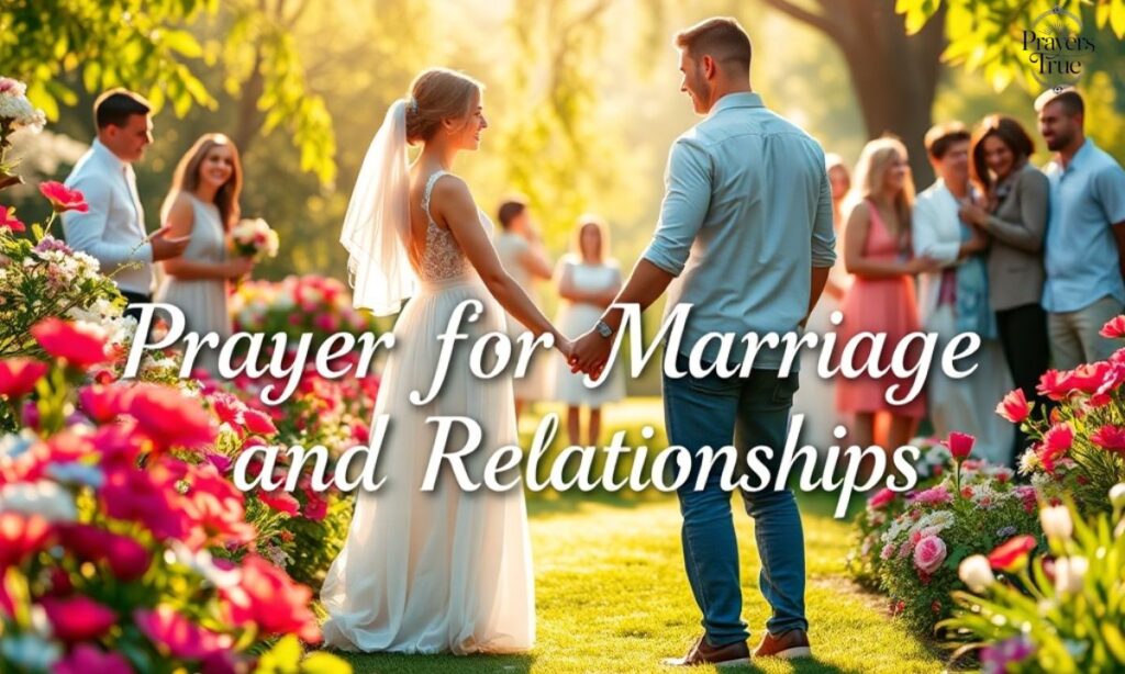 Prayer for Marriage and Relationships
