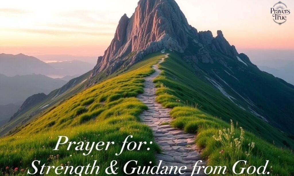Prayer for Strength & Guidance from God
