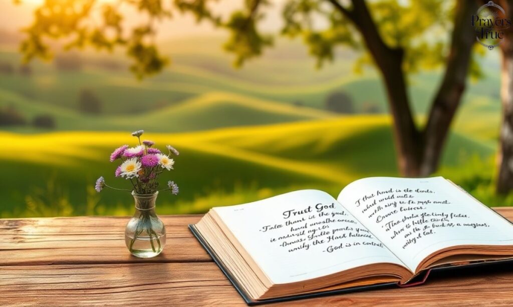 Prayer to Trust God Rather Than Become Anxious Because God Is in Control