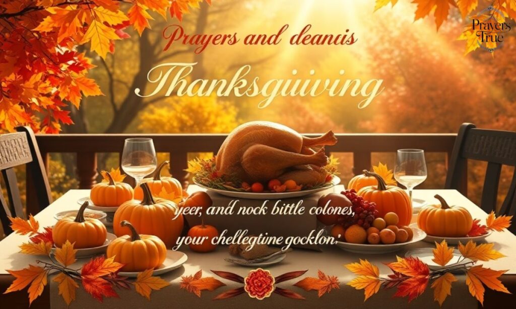 Prayers of Thanksgiving