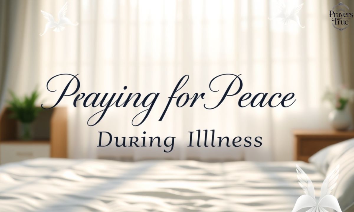 Praying for Peace During Illness