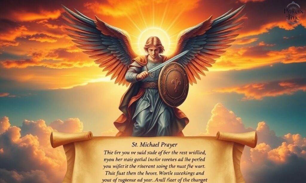 St. Michael Prayer for Protection