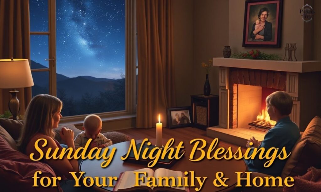 Sunday Night Blessings for Your Family & Home
