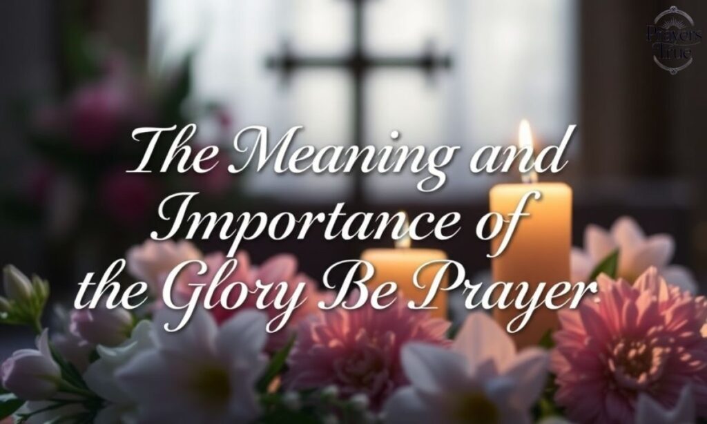 The Meaning and Importance of the Glory Be Prayer