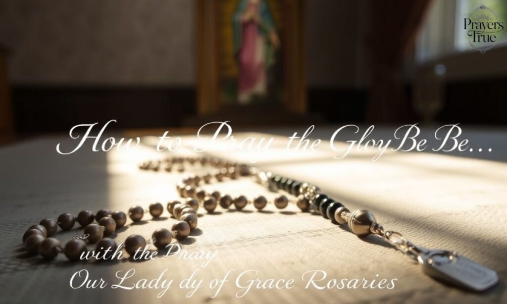 The Spiritual BenefitsHow to Pray the Glory Be with Our Lady of Grace Rosaries of the Glory Be Prayer