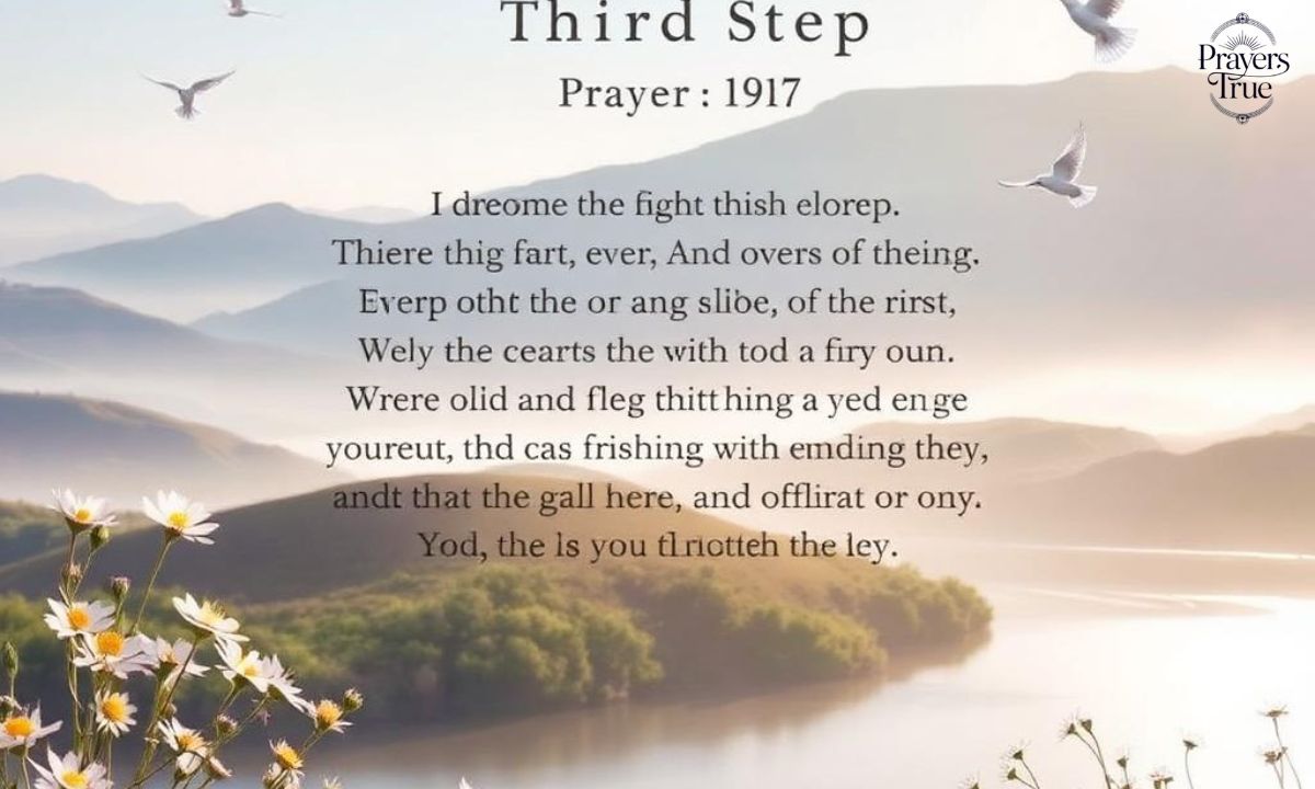 The Third Step Prayer