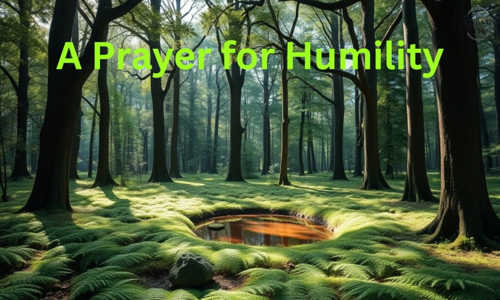 A Prayer for Humility