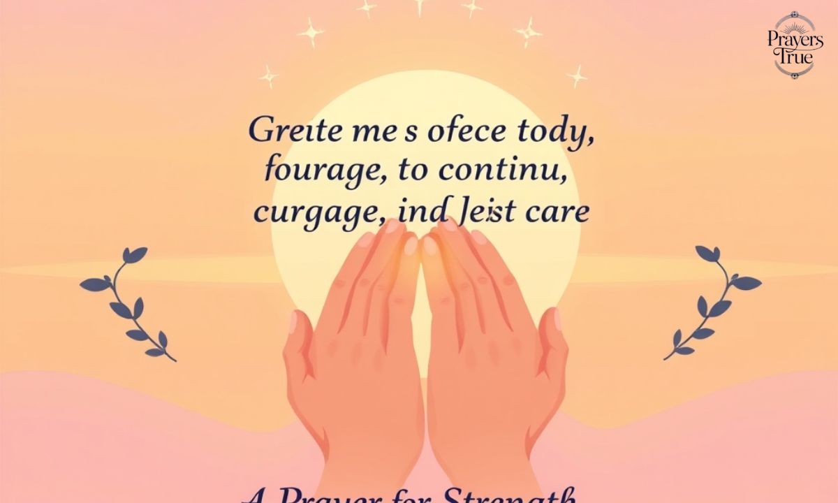 A Prayer for Strength hd image