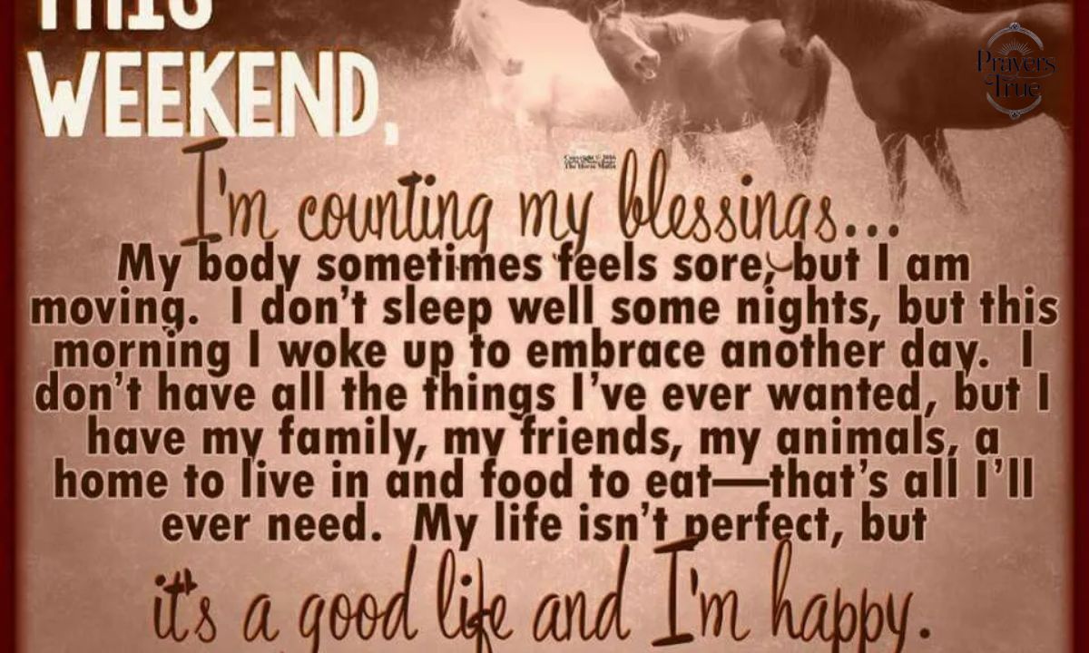 Extraordinary Prayer for the Weekend 