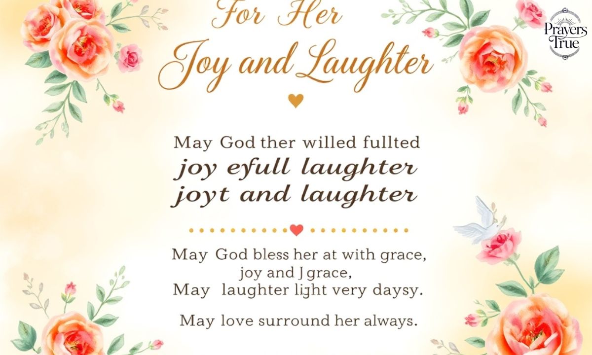 For Her Joy and Laughter hd image