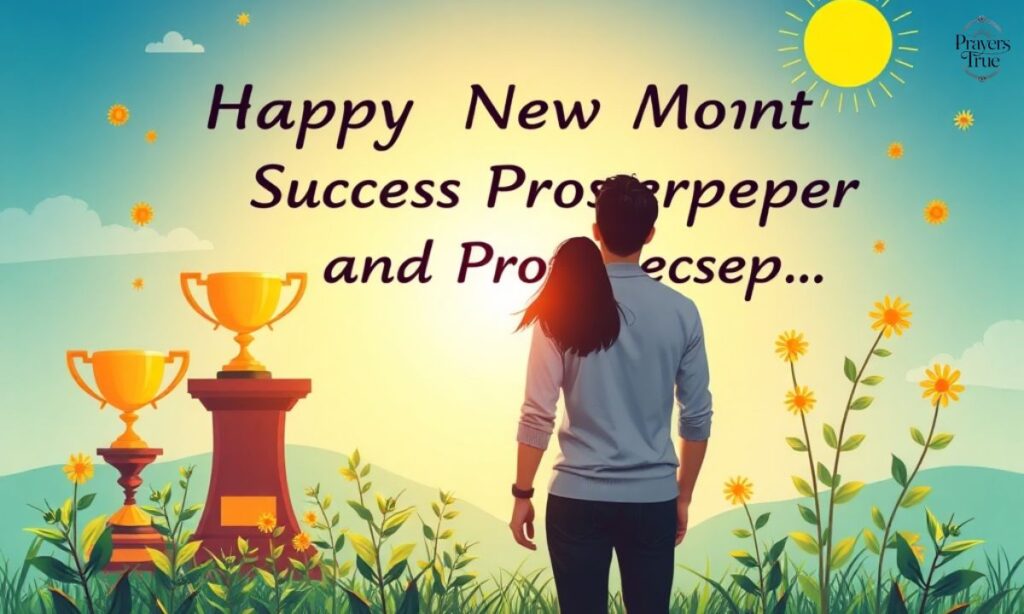 Happy New Month Prayer to Your Boyfriend for Success and Prosperity