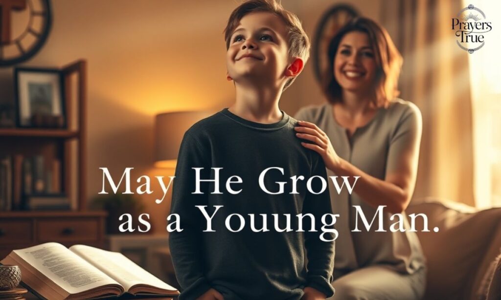 May He Grow as a Young Man