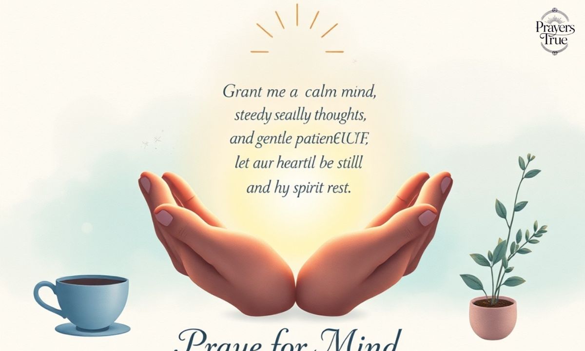 Prayer for Calm Mind