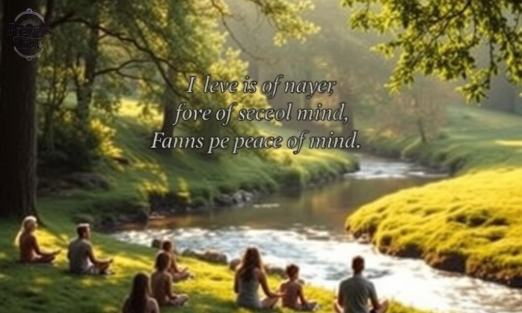 Prayer for Peace of Mind