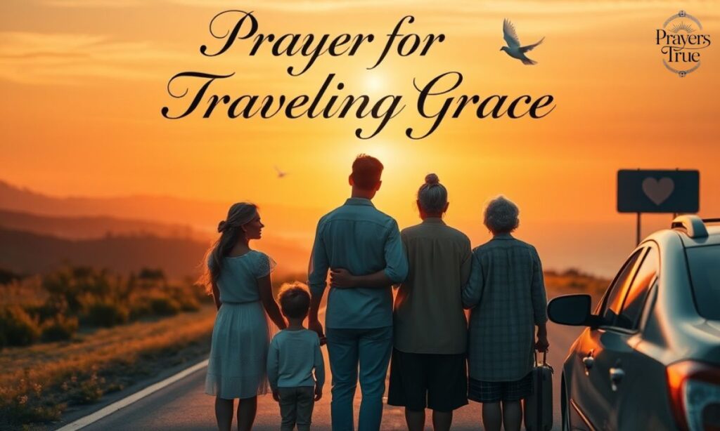Prayer for Traveling Grace – Family, Loved Ones, Friends Safe Trip
