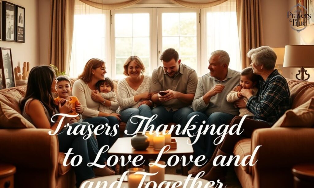 Prayers Thanking God for Love and Togetherness