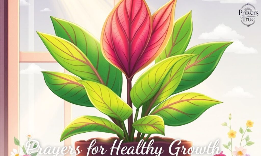 Prayers for Healthy Growth in My Prayer Plant