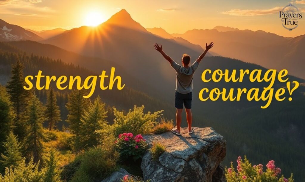 Prayers for Strength and Courage