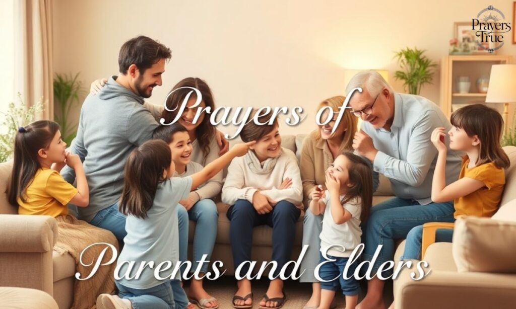 Prayers of Appreciation for Parents and Elders