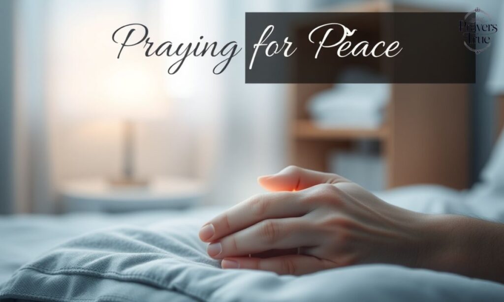 Praying for Peace During Illness 