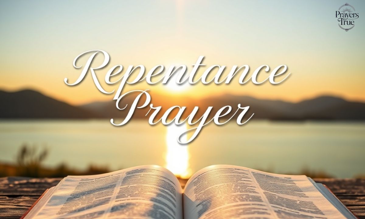 Repentance Prayer - What Is It