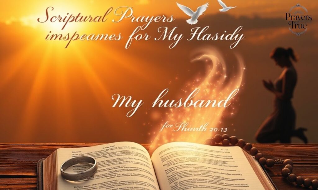 Scriptural prayers for my husband