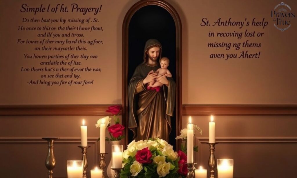 Simple Prayers to St. Anthony to Recover What Is Missing