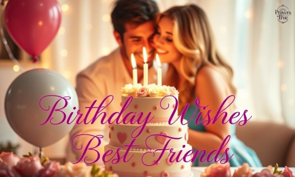 Touching Birthday Wishes for Best Friends 