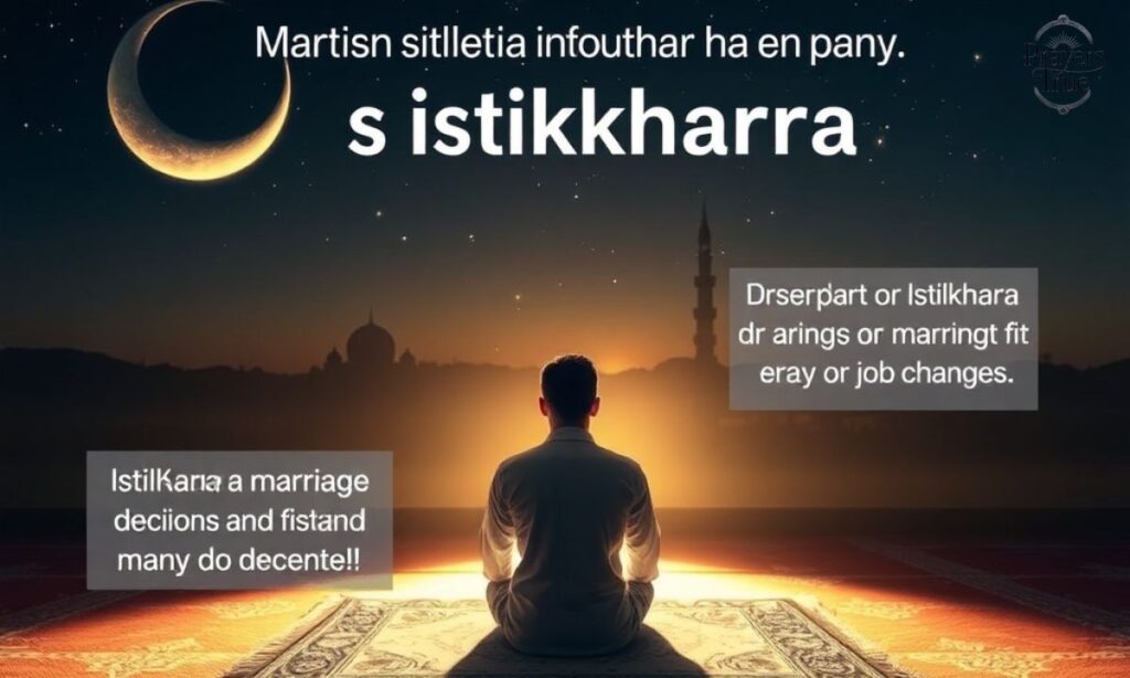 When to Pray Istikhara