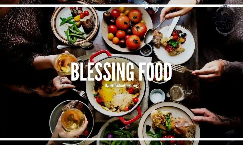 🙏 A Short Blessing to Thank God for Your Food