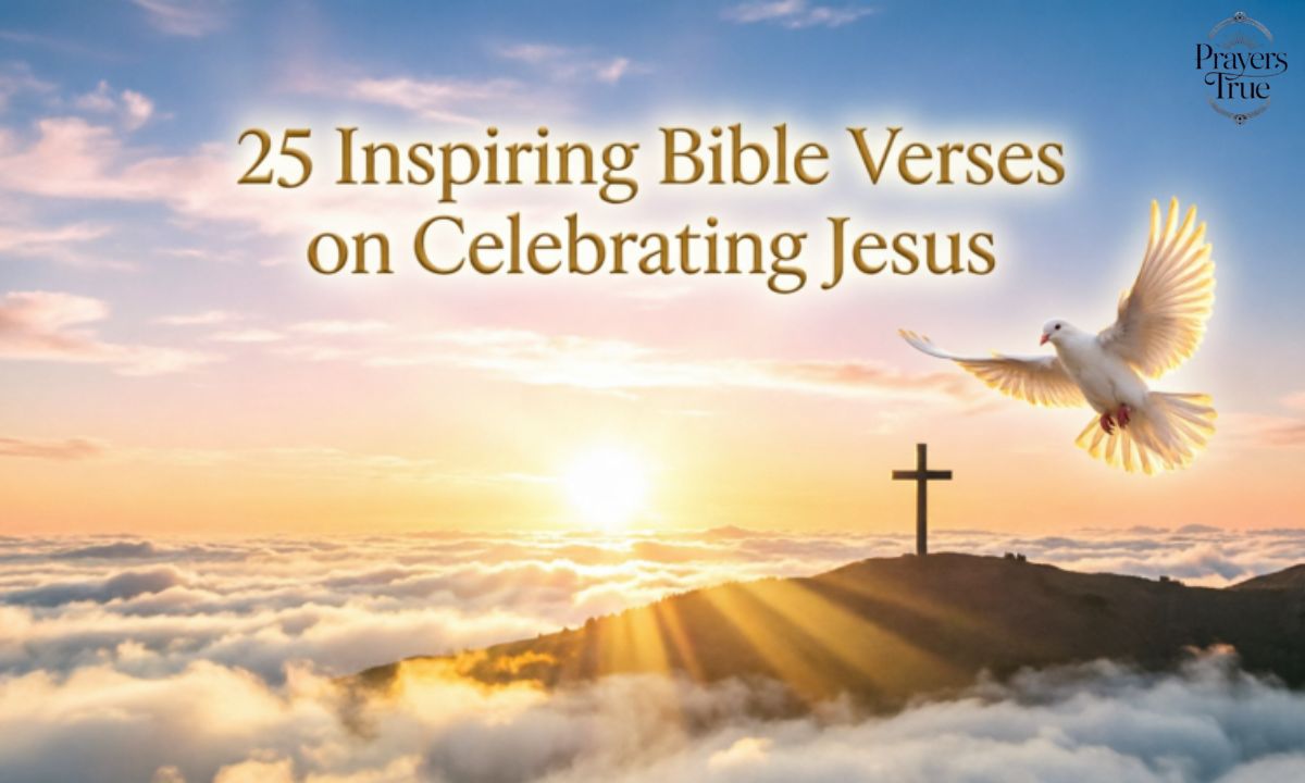 25 Inspiring Bible Verses on Celebrating Jesus