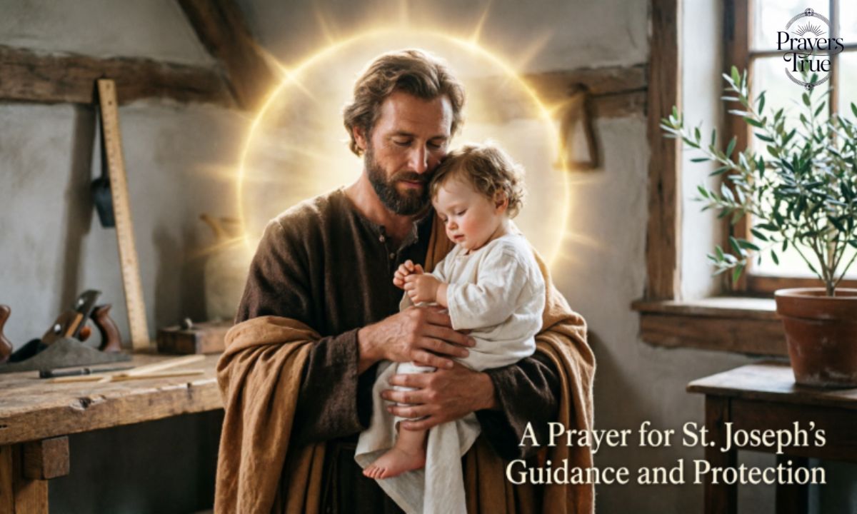 A PRAYER FOR ST. JOSEPH’ S GUIDANCE AND PROTECTION