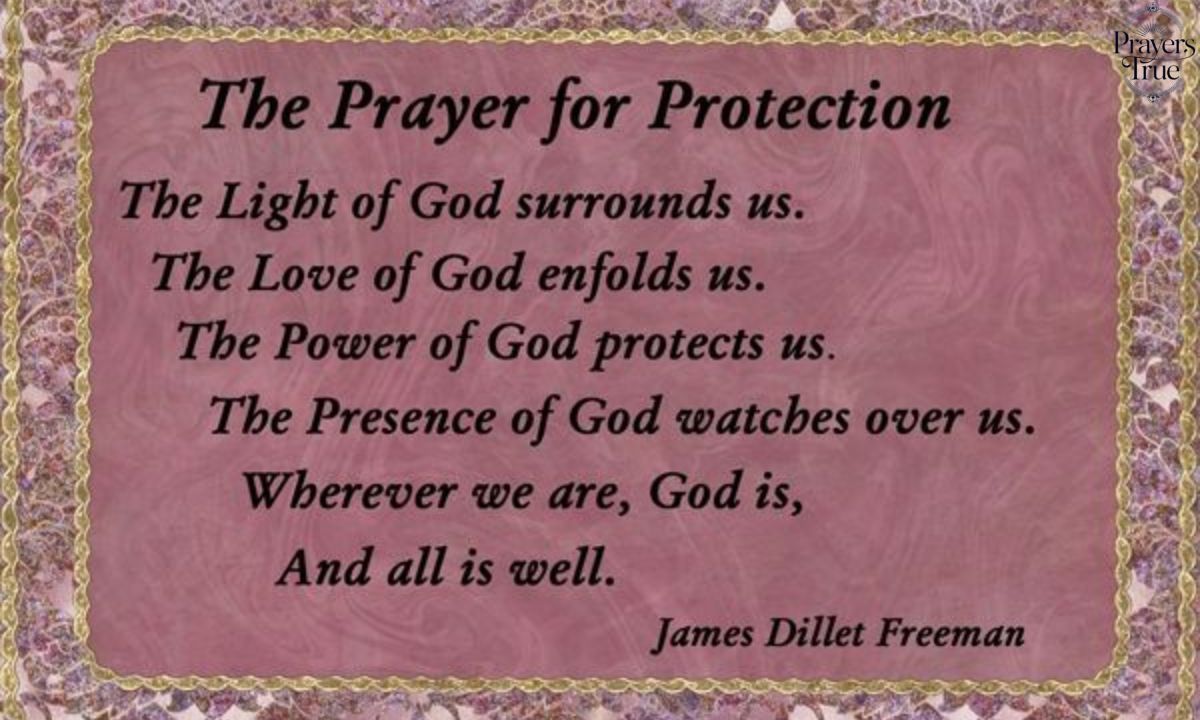 A Prayer for Protection from Fear