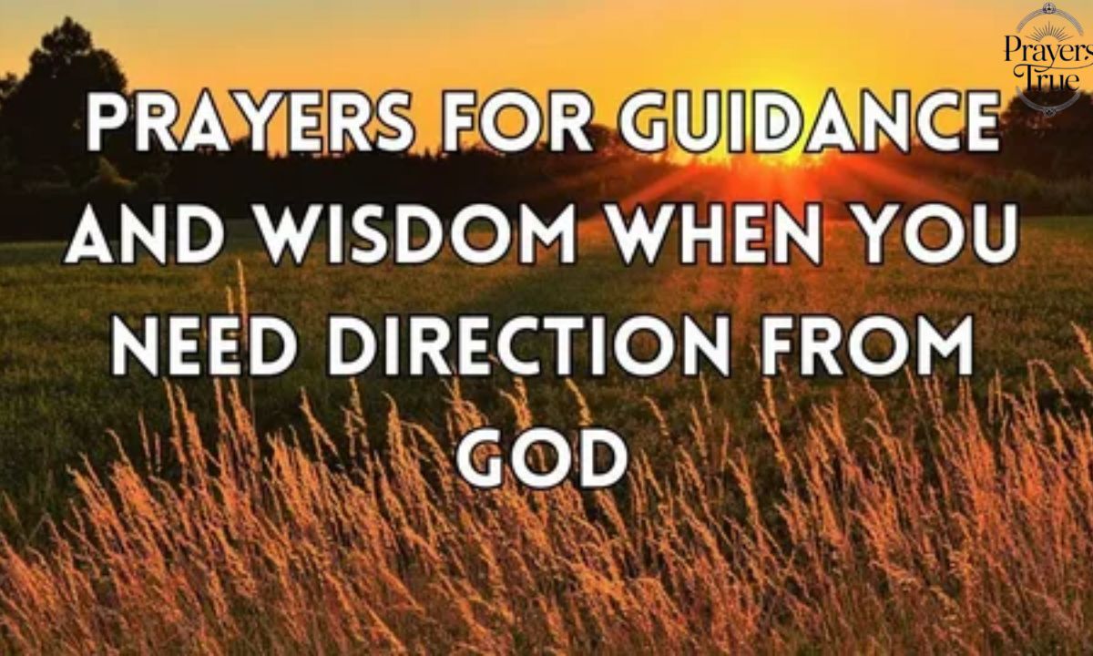 A Prayer for Wisdom and Guidance