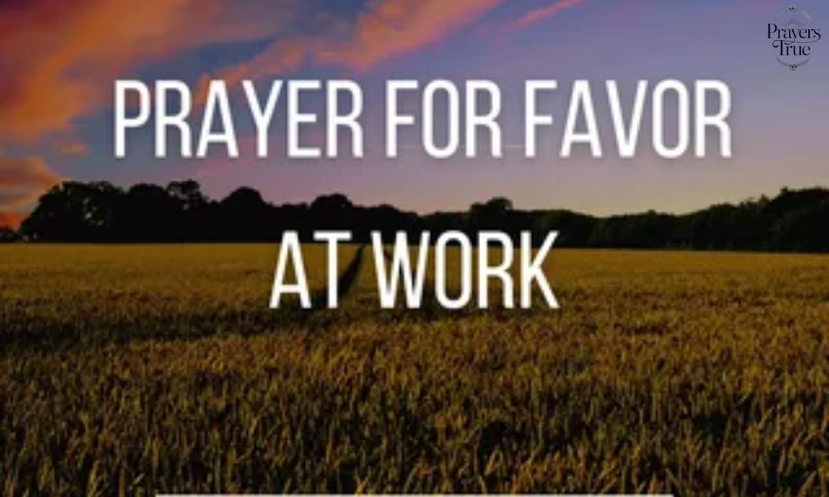 Prayer for Favor with Employers