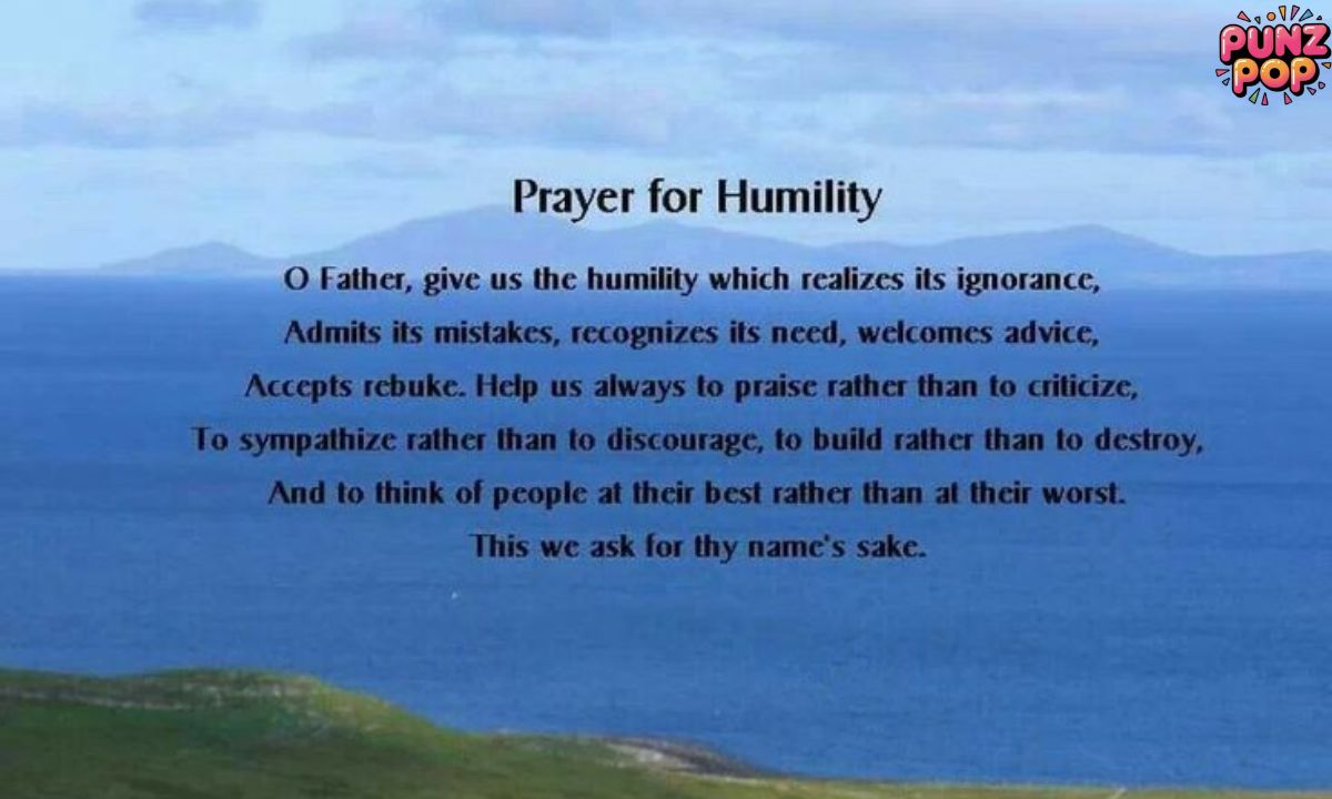 Prayer for Humility and Obedience