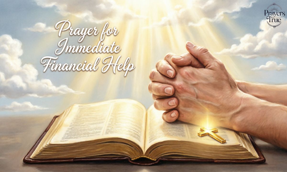 Prayer for Immediate Financial Help