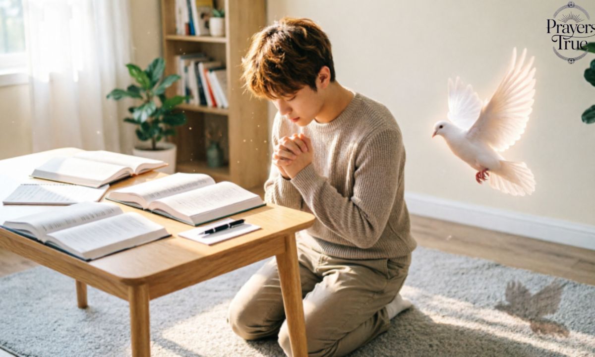 Prayer for Peace Over Exam Stress