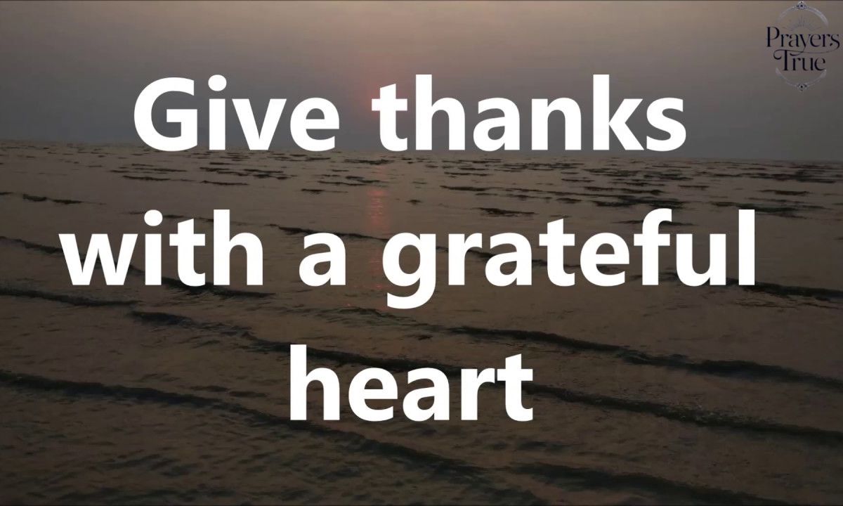 Prayer for a Grateful Heart (1)