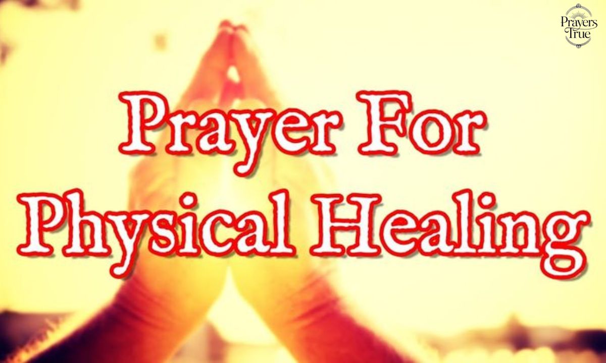 Prayers for Physical Healing