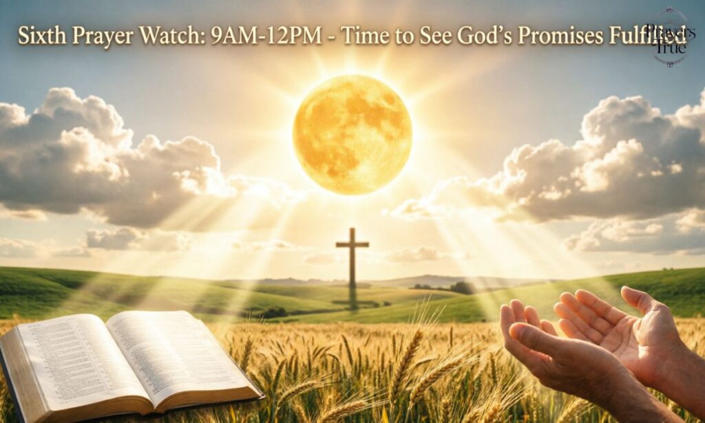 Understanding the Eight Prayer Watches The Sixth Prayer Watch (900 A.M. to 1200 P.M.)