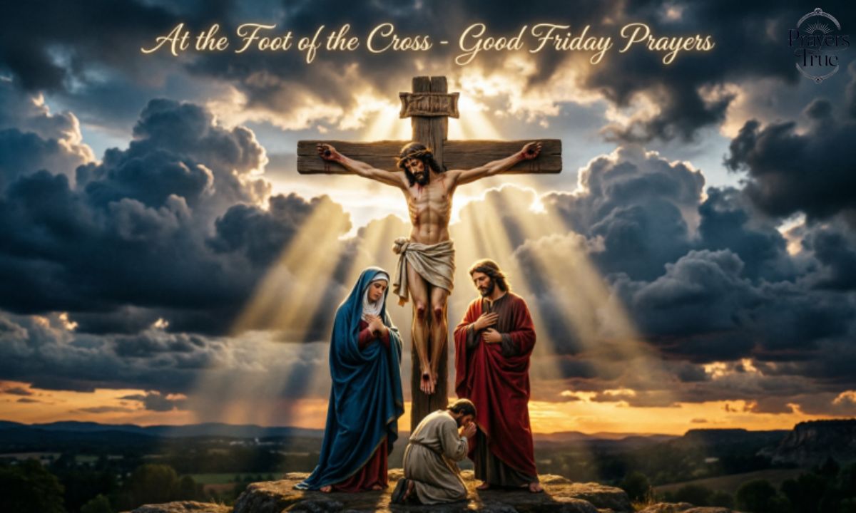 ✝️ Short Good Friday Prayers at the Foot of the Cross