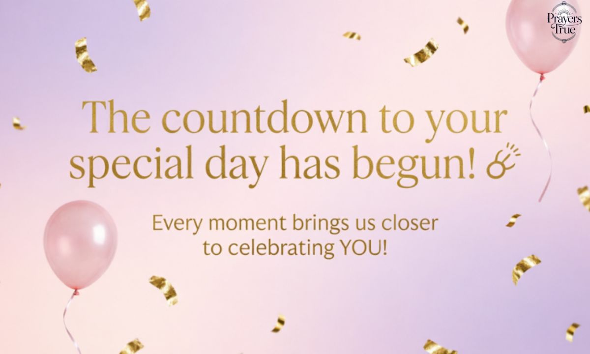 🎁 Birthday Countdown Quotes for Friend