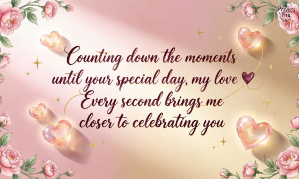 💕 Birthday Countdown Quotes for My Love