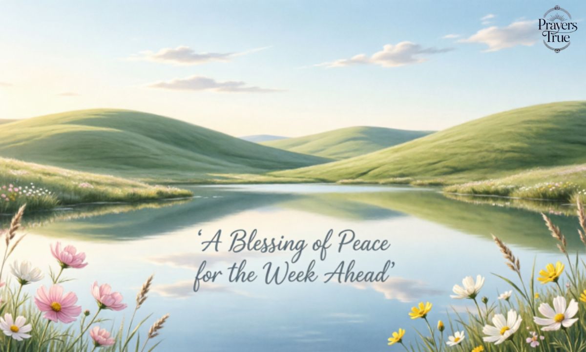 A Blessing of Peace for the Week Ahead