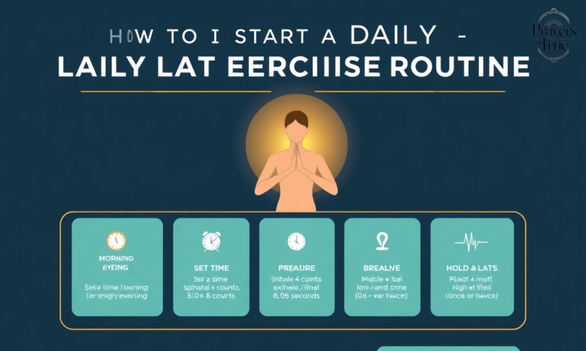 How to Start a Daily Lat Prayer Exercise Routine