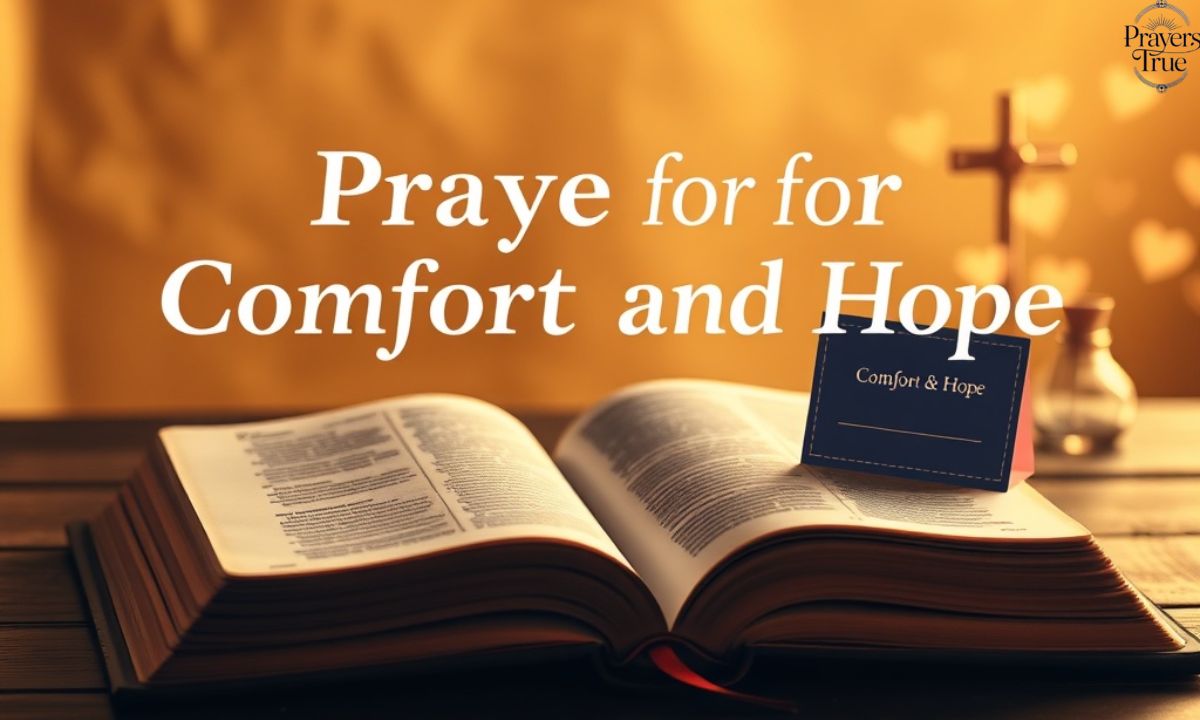 Prayer for Comfort and Hope