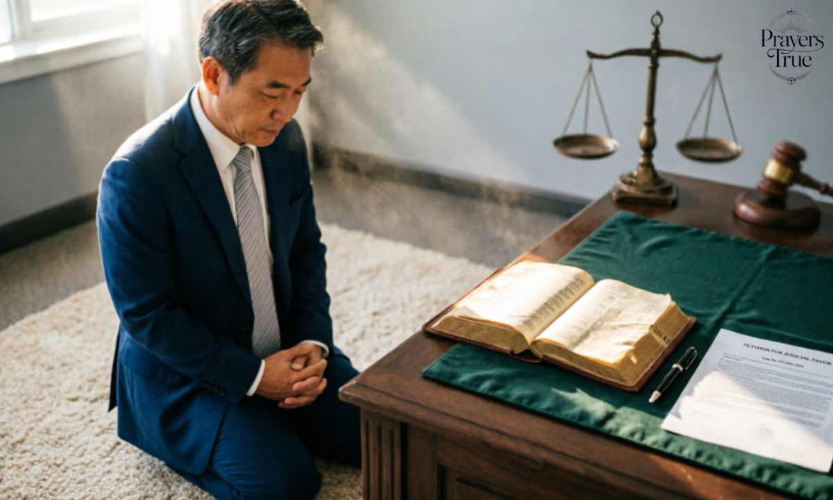 Prayer for Favor in Court or Legal Matters
